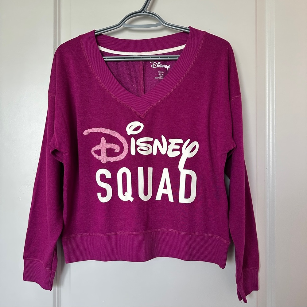 Disney Squad Cozy Cropped Sweatshirt - Small